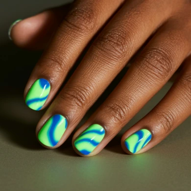 Glow in the dark nail colors