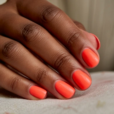 bright nail colors for dark skin