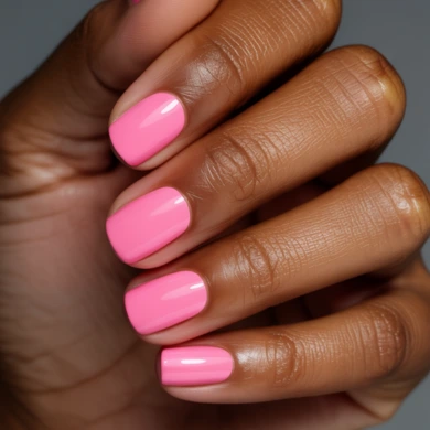 neon nail shades for brown skin