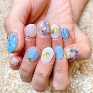 ocean nails