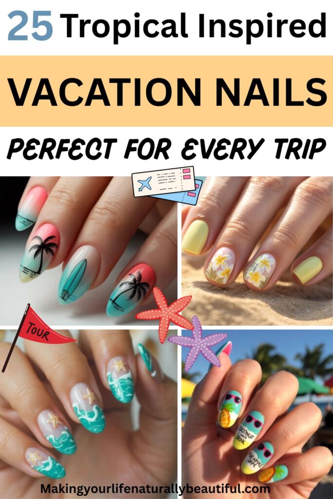tropical nail designs.