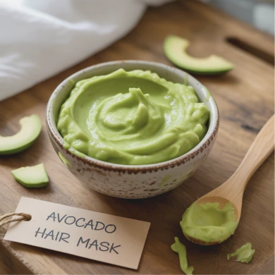 easy hair mask recipe for frizzy hair