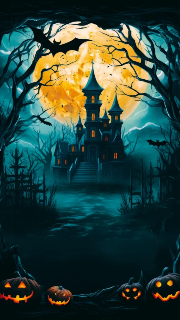 Halloween season wallpapers for phone.