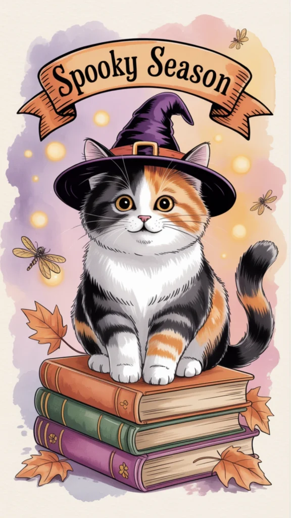 cat halloween wallpaper