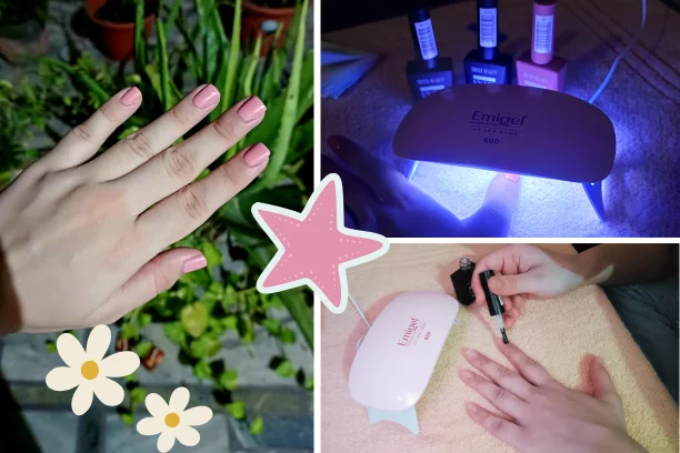 step by step gel manicure at home on natural nails