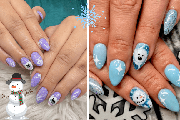 32 Cozy Winter Nail Art Ideas that glow this winter