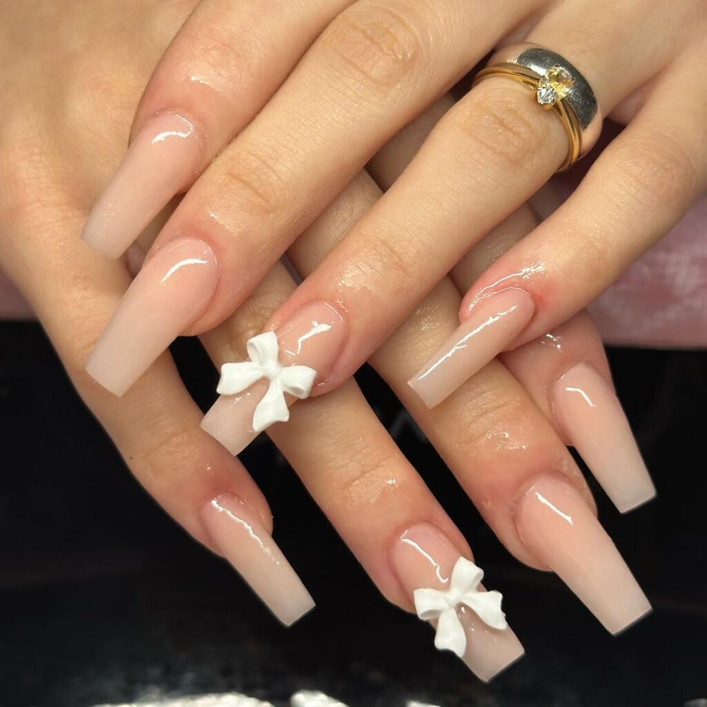 bow tie nails.
