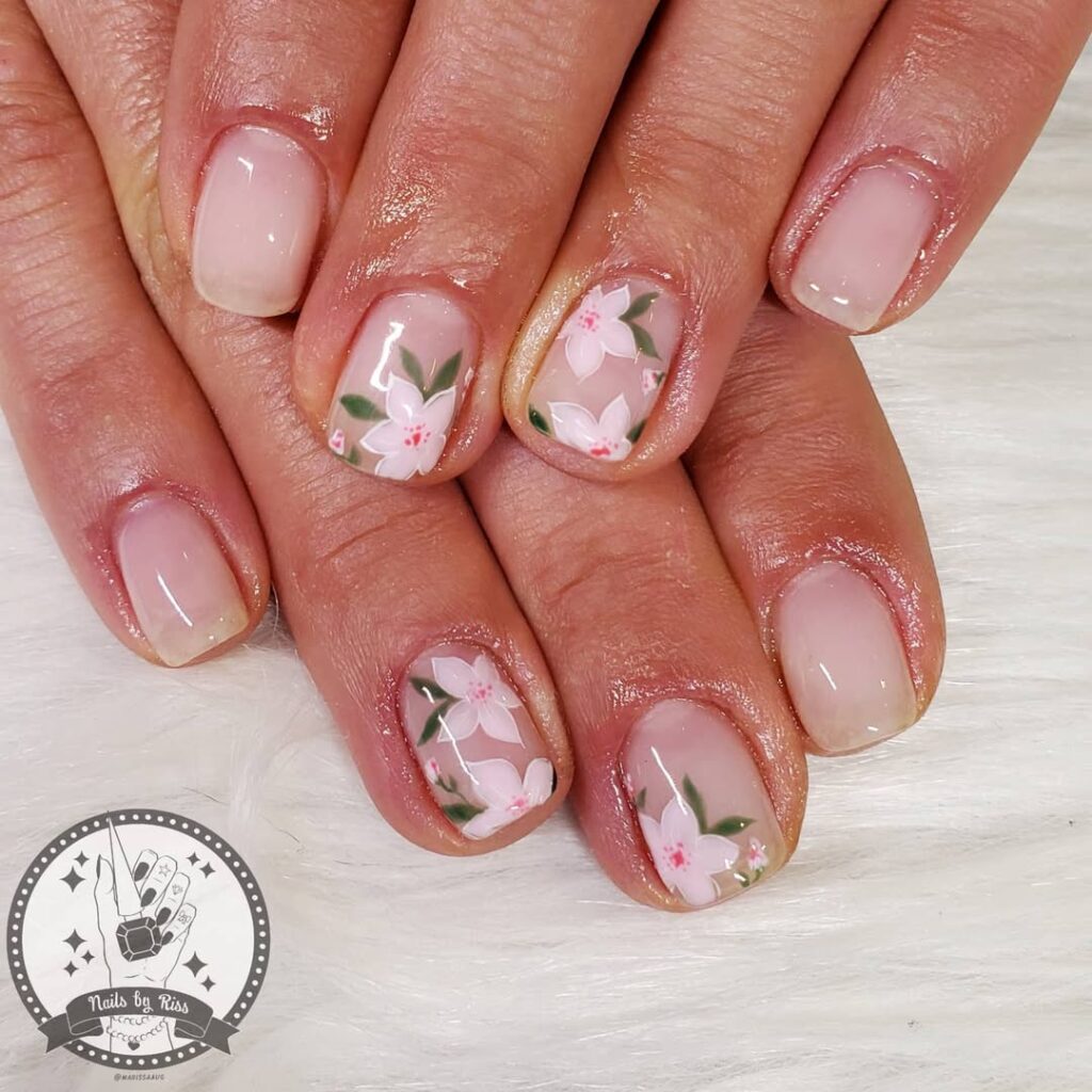 flower nails.