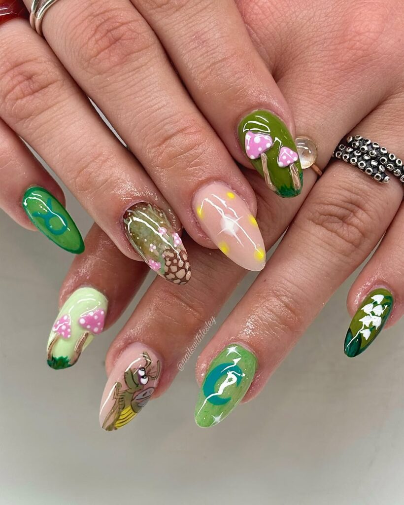 mushroom nails