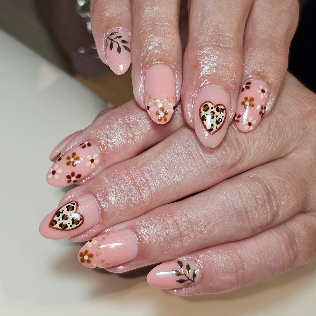 simple fall nails