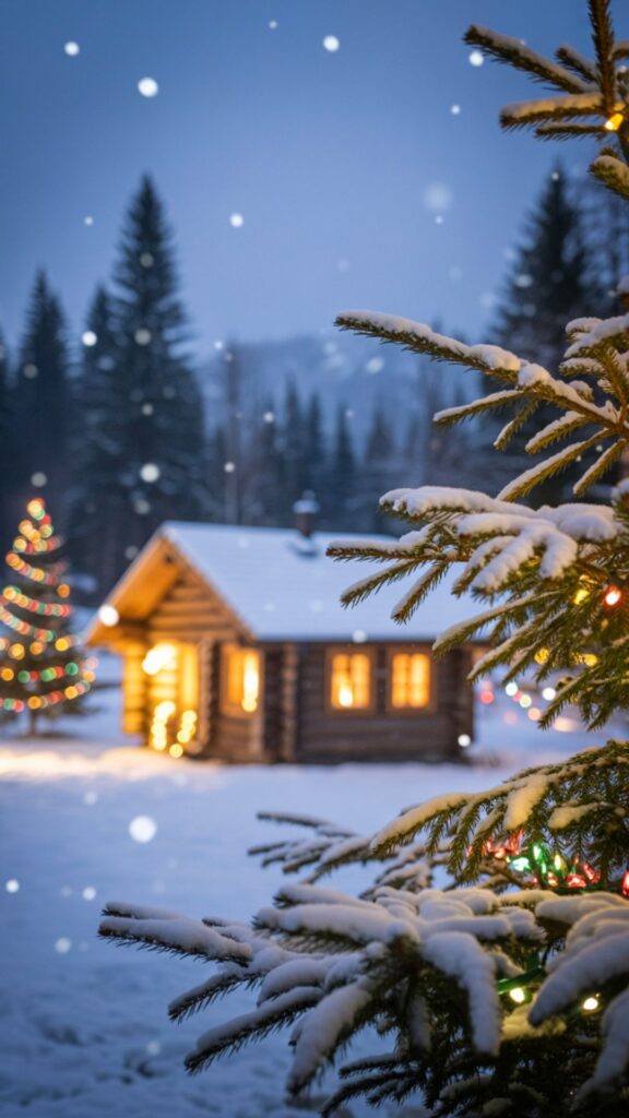 cozy Christmas wallpaper