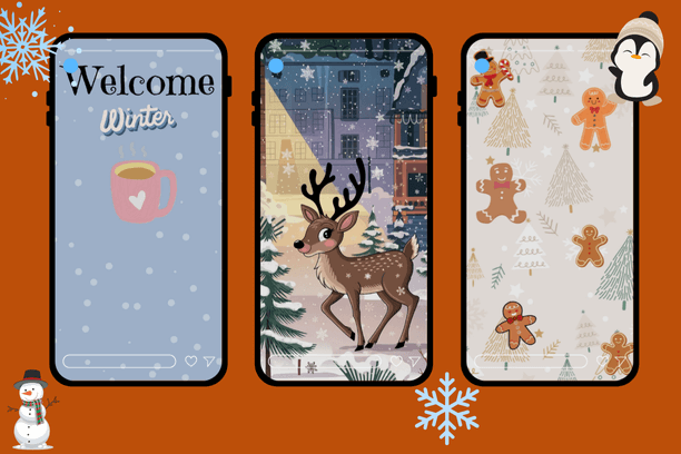 Warm & Calm Winter Mobile Wallpapers for the Cold Season