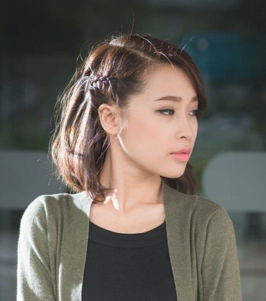 Easy winter hair braids,