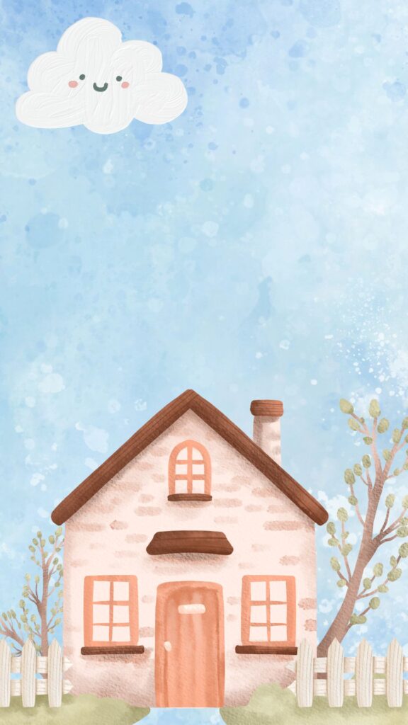 winter phone background.