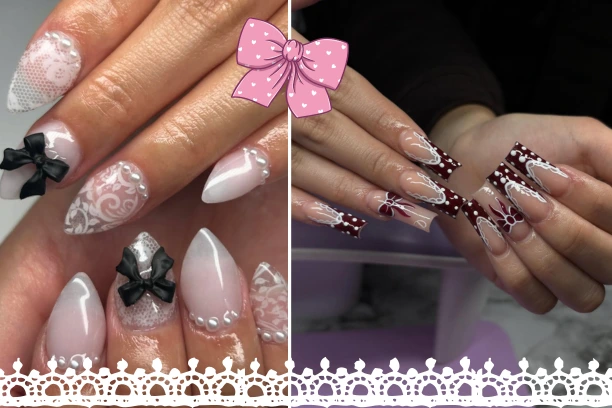Lace Nail Art Designs
