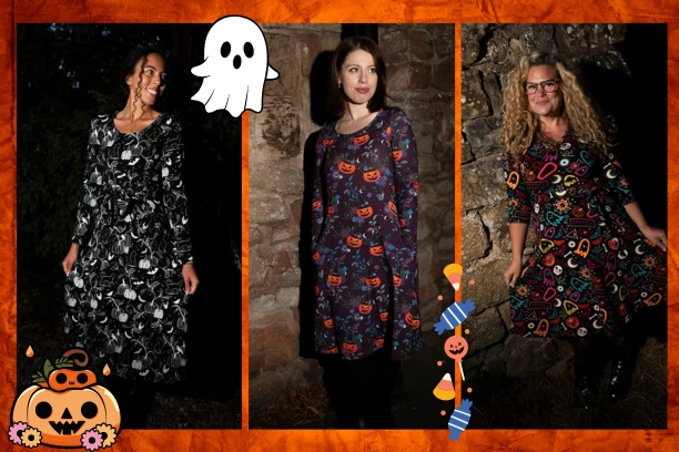Halloween printed outfits for women