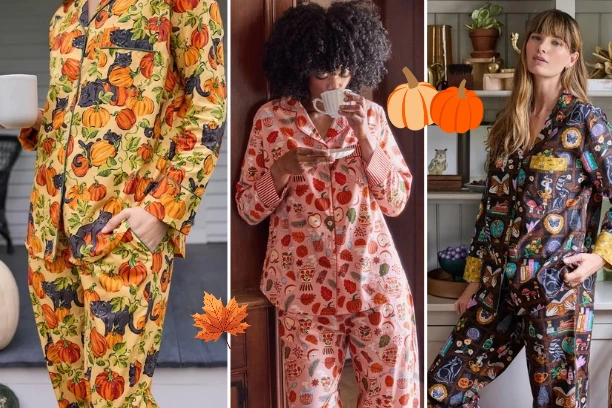 cozy fall pajama sets for women